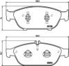 HELLA PAGID 8DB 355 020-681 Brake Pad Set, disc brake